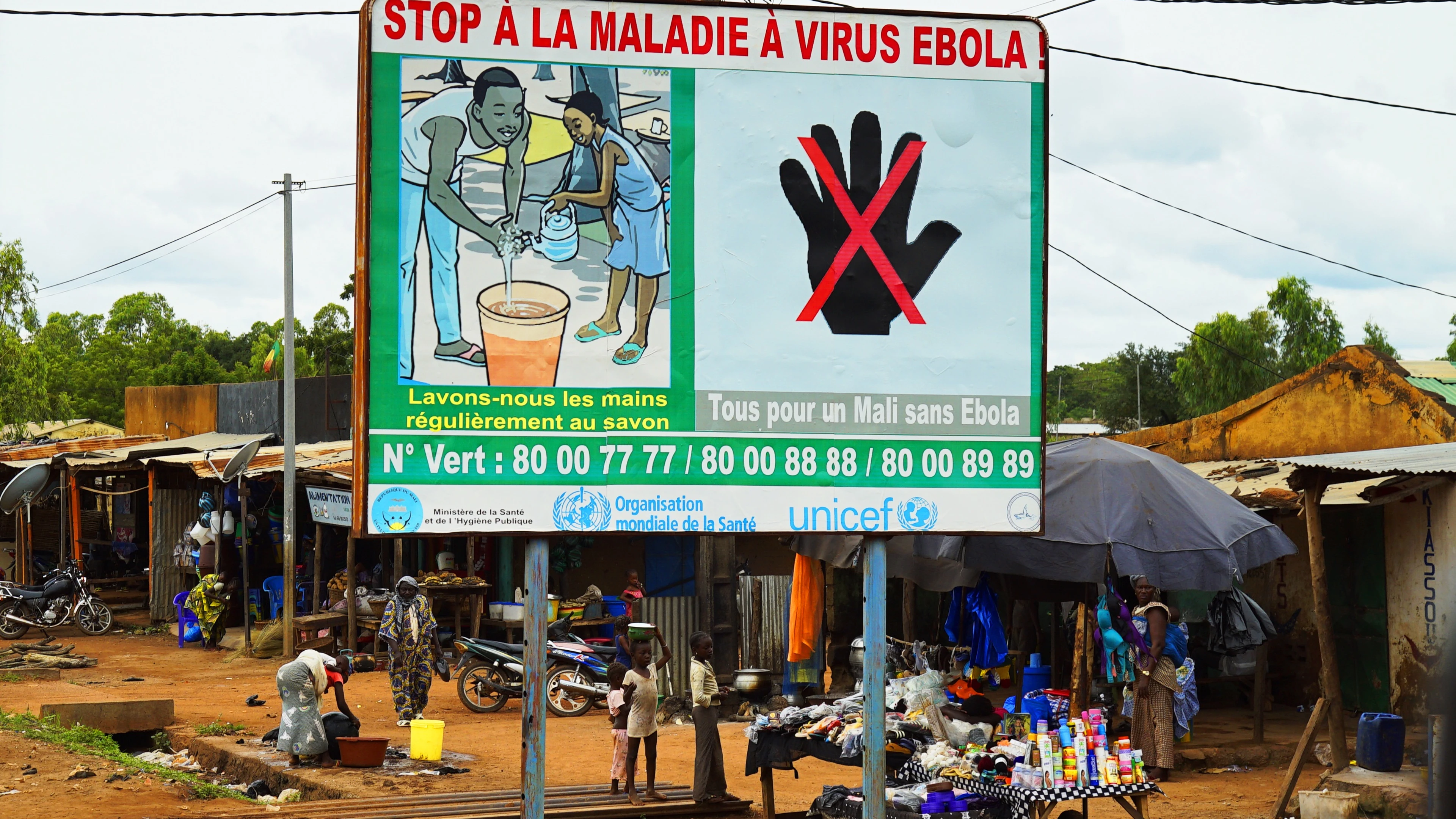 Stop Ebola Sign